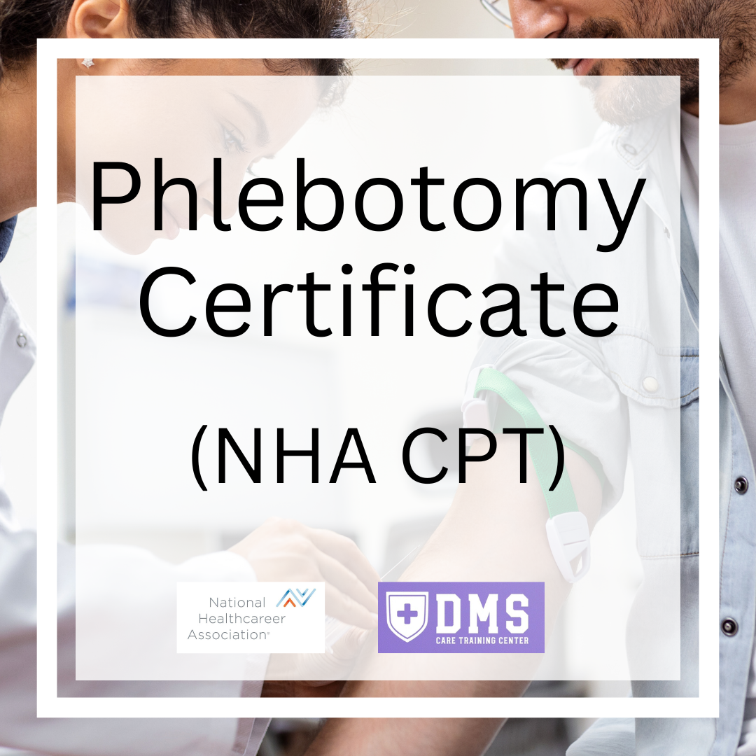 Phlebotomy Certificate course (NHA CPT)